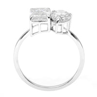 2.67 Carats Lab Grown Diamond 14K Gold Ring