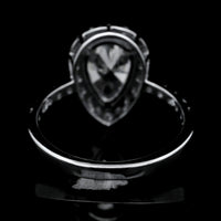 2.64 Carats Lab Grown Diamond 14K Gold Ring