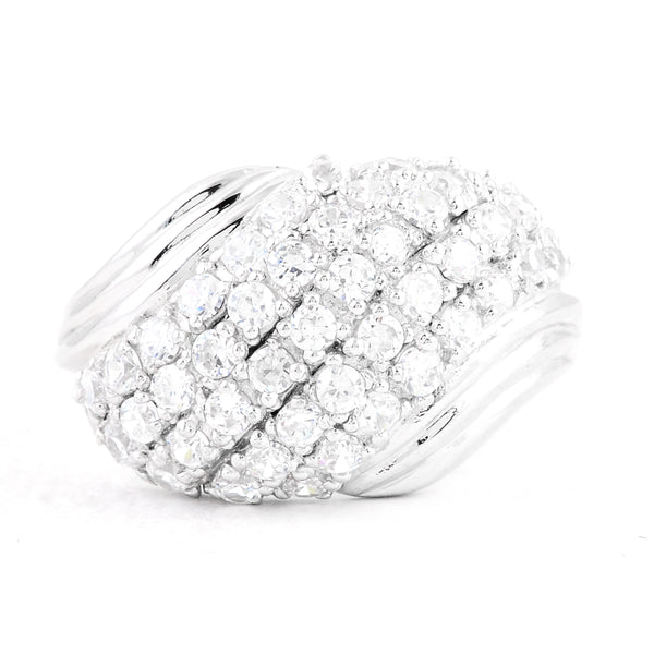 5.21 Ct Cubic Zirconia 925 Sterling Silver Ring