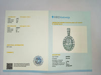 2.57 Carats Lab Grown Diamond 14K Gold Pendant