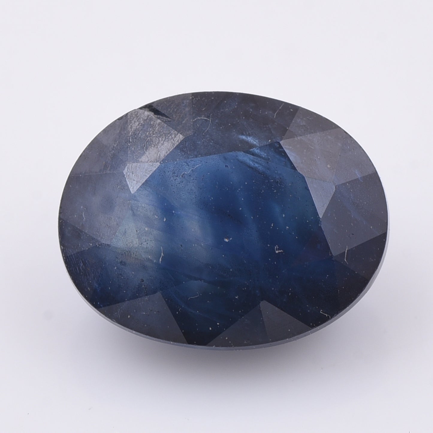 2.56 Natural Corundum Sapphire Oval Mixed Cut Gemstone
