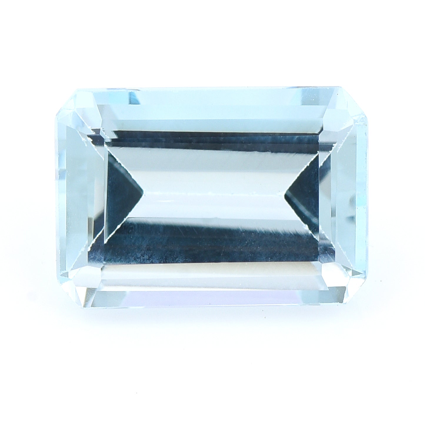 3.51 Natural Beryl Aquamarine Emerald Cut Gemstone