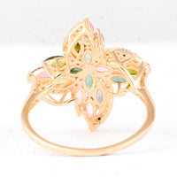 1.20 Ct Marquise Tourmaline 14K Gold Ring
