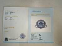 3.46 Carats Lab Grown Diamond 14K Gold Ring