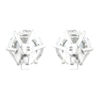 3.13 Carats Lab Grown Diamond 14K Gold Earrings