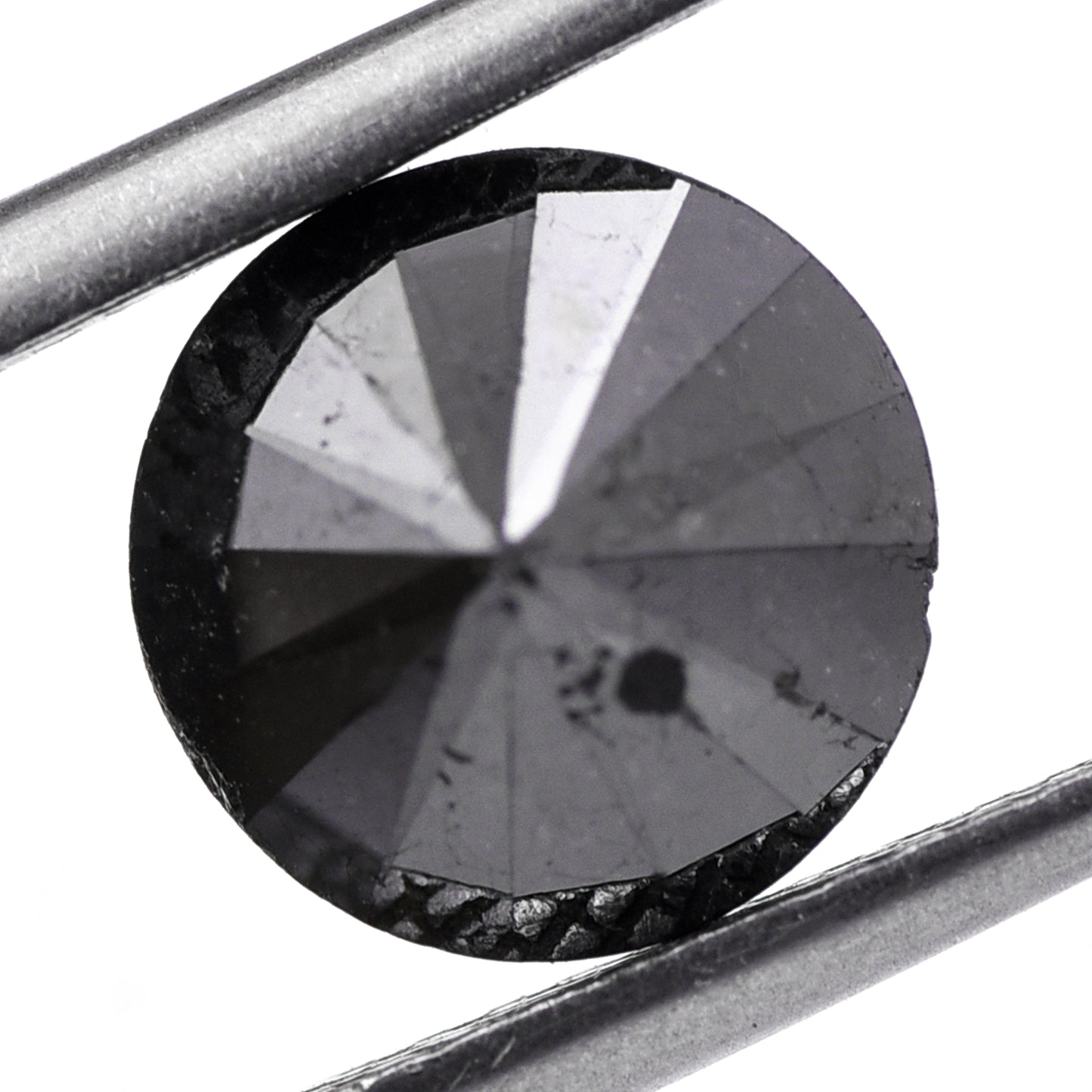5.68 Black Diamond Round Loose Diamond