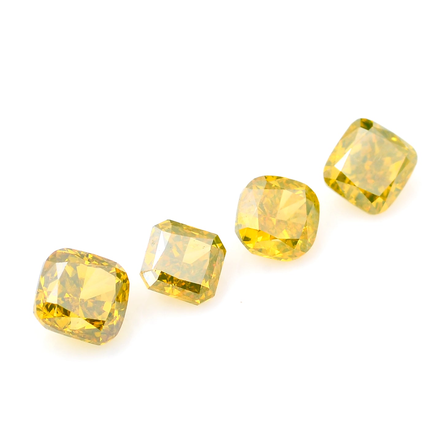 1.22 Yellow Diamond Octagon Loose Diamond