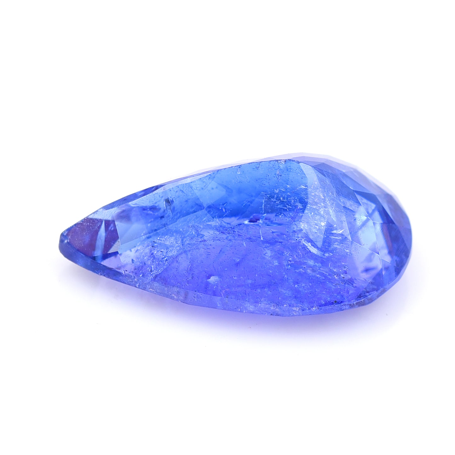 7.84 Natural Zoisite Tanzanite Pear Mixed Cut Gemstone