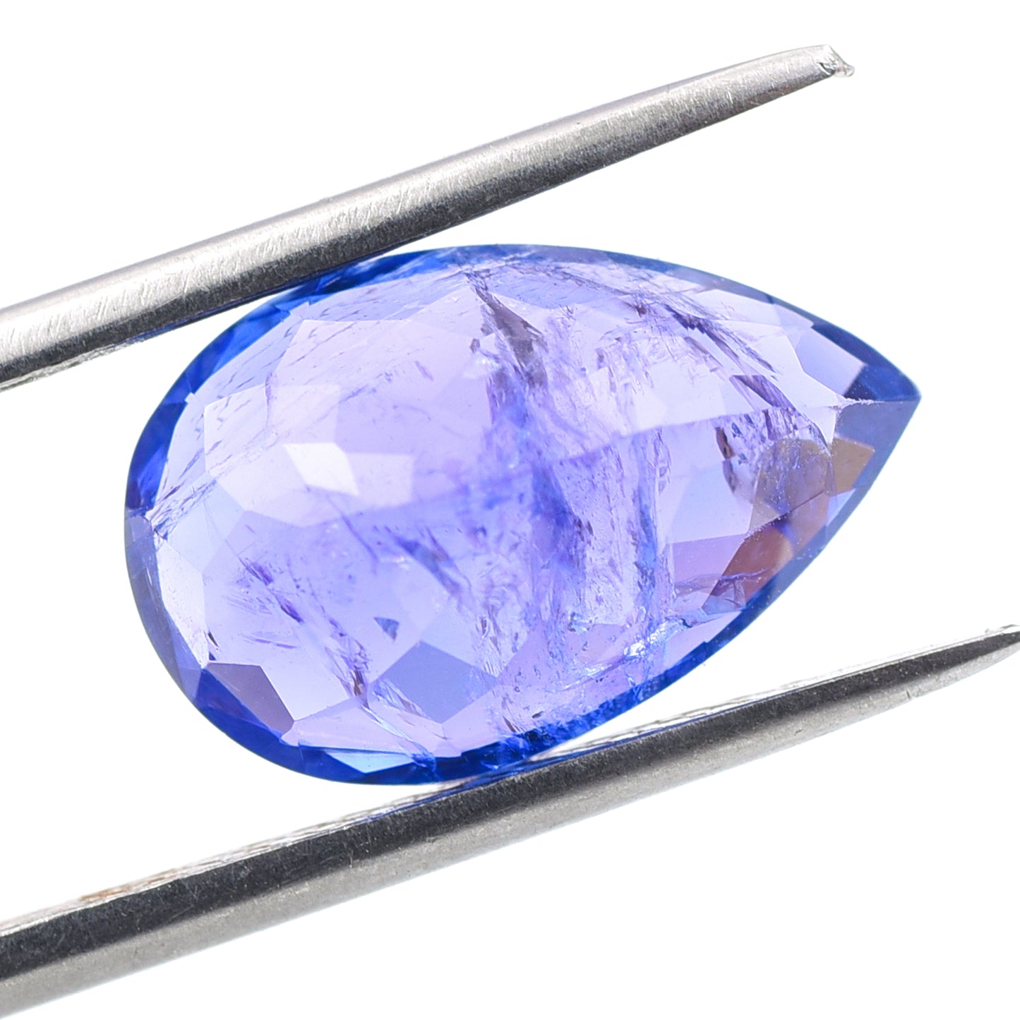 5.23 Natural Zoisite Tanzanite Pear Mixed Cut Gemstone