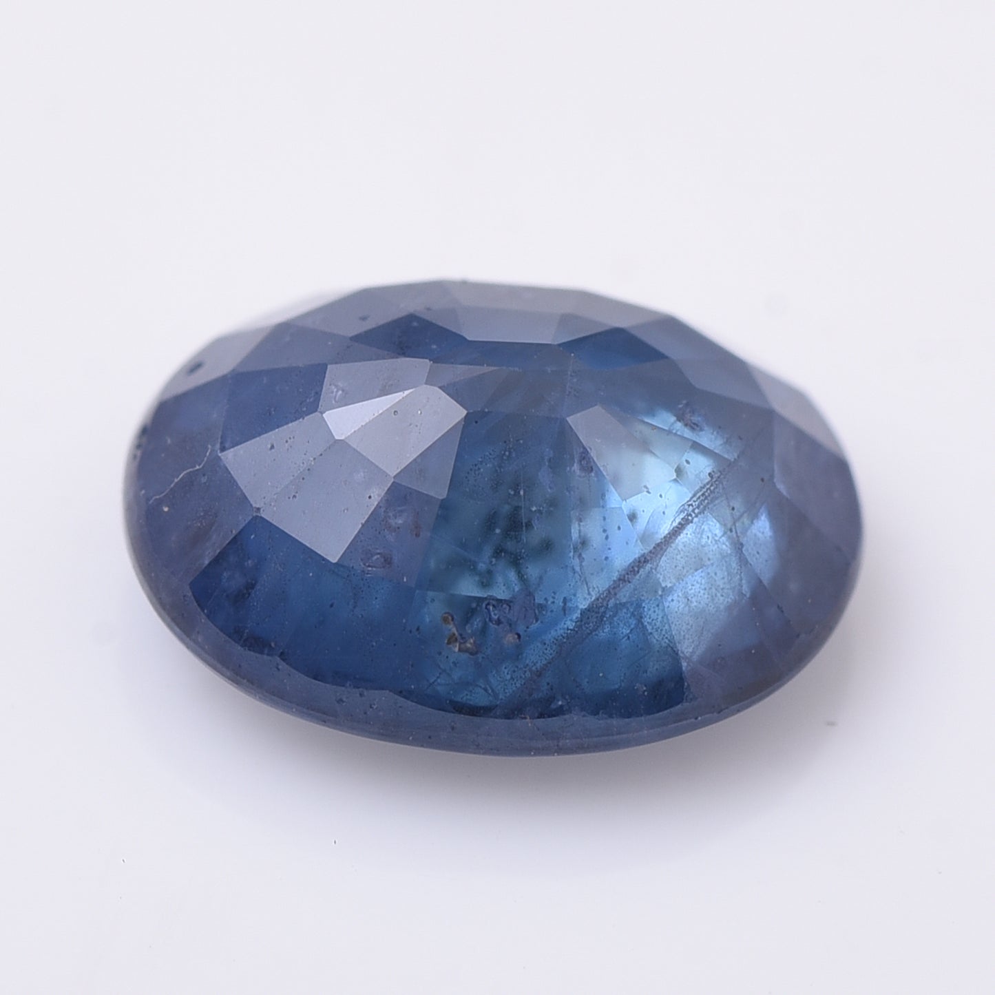 2.42 Natural Corundum Sapphire Oval Mixed Cut Gemstone