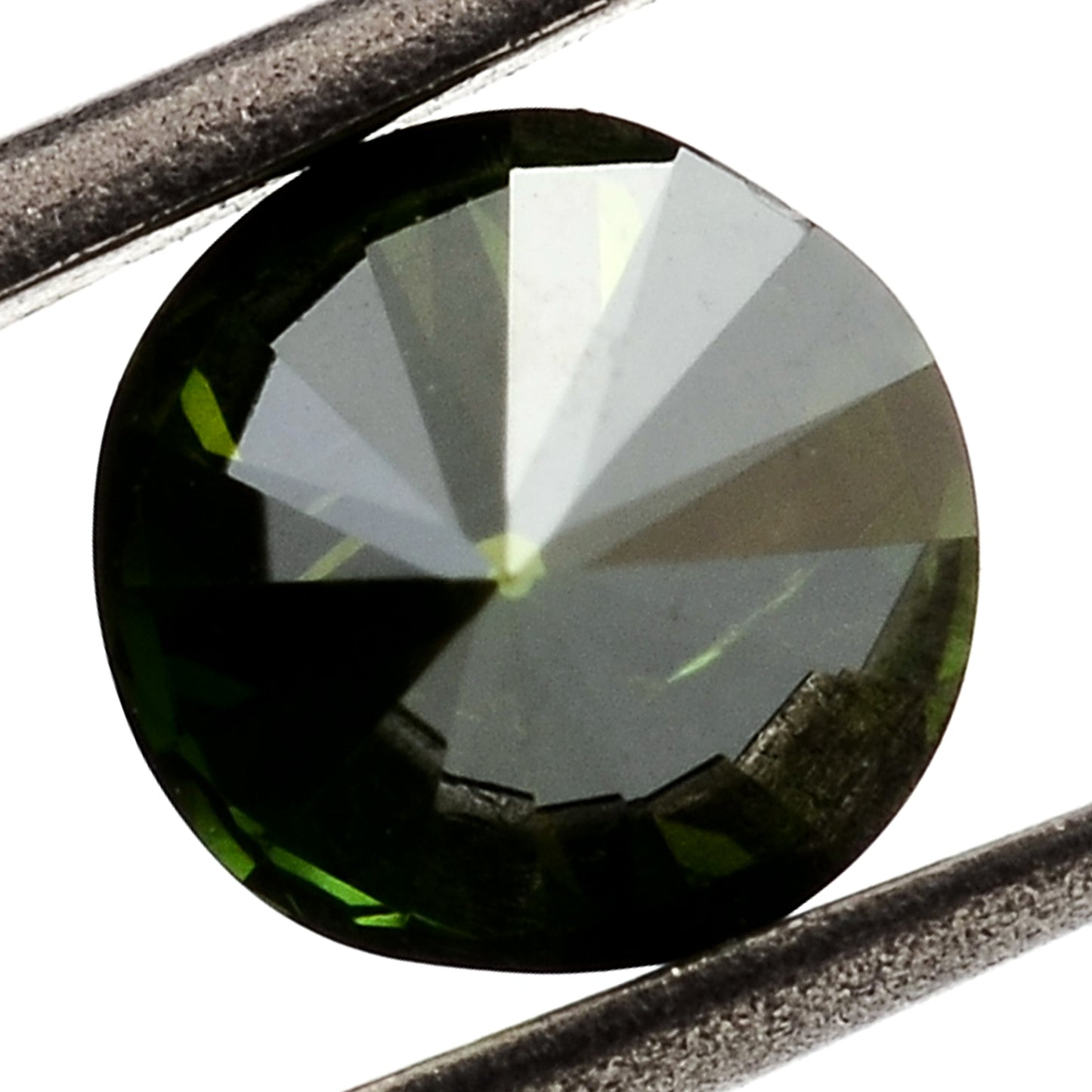0.36 Green Diamond Round Loose Gemstone
