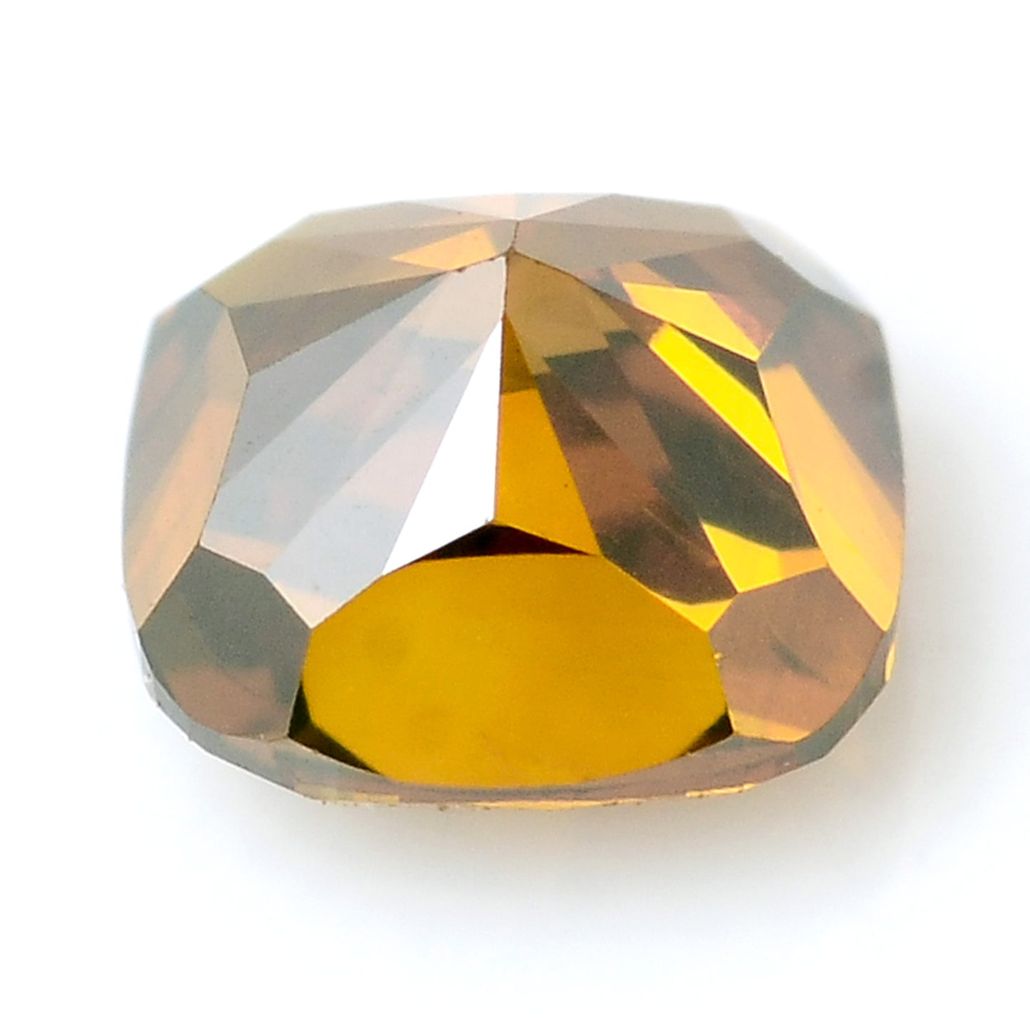 0.30 Carat Red Diamond Cushion Loose Gemstone