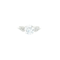 1.82 Carats Lab Grown Diamond 14K Gold Ring