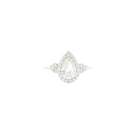 1.38 Carats Lab Grown Diamond 14K Gold Ring