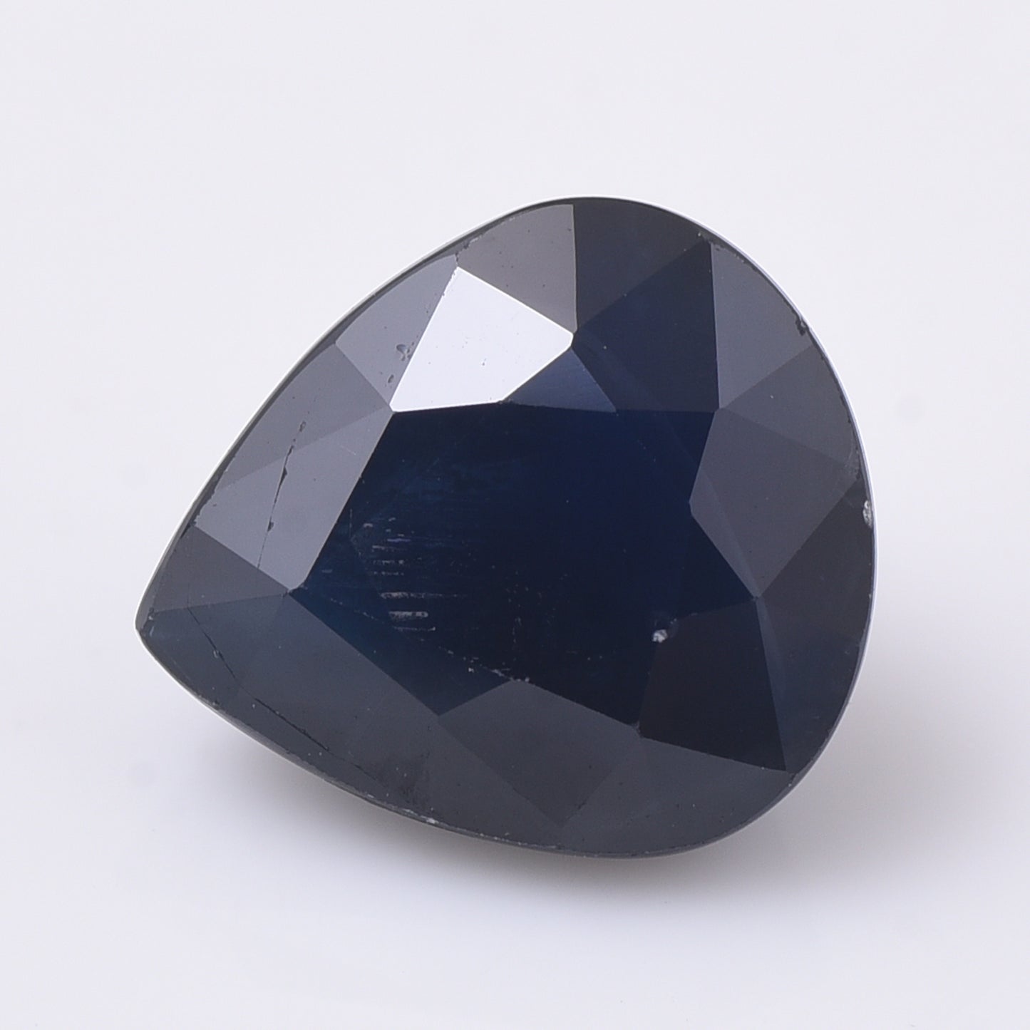 5.01 Natural Corundum Sapphire Pear Mixed Cut Gemstone