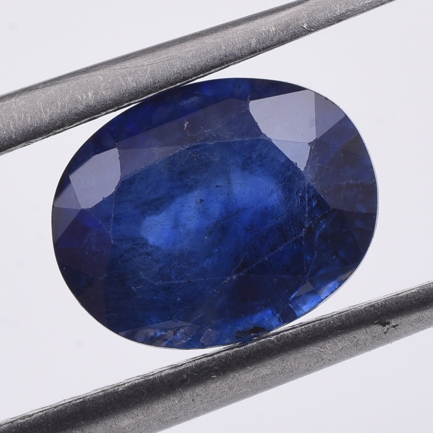 1.85 Natural Corundum Sapphire Oval Mixed Cut Gemstone