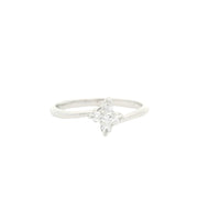 0.65 Ct Cubic Zirconia 925 Sterling Silver Ring