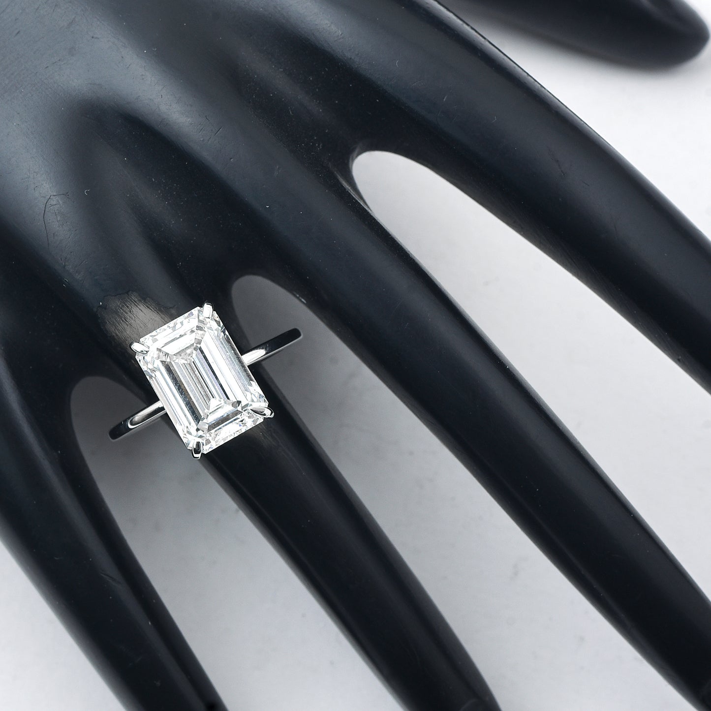 5.06 Carats Lab Grown Diamond 14K Gold Ring
