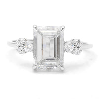 3.21 Carats Lab Grown Diamond 14K Gold Ring