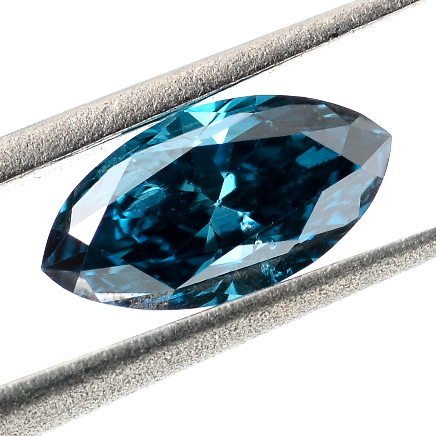 0.60 Carat Blue Diamond Marquise Loose Gemstone