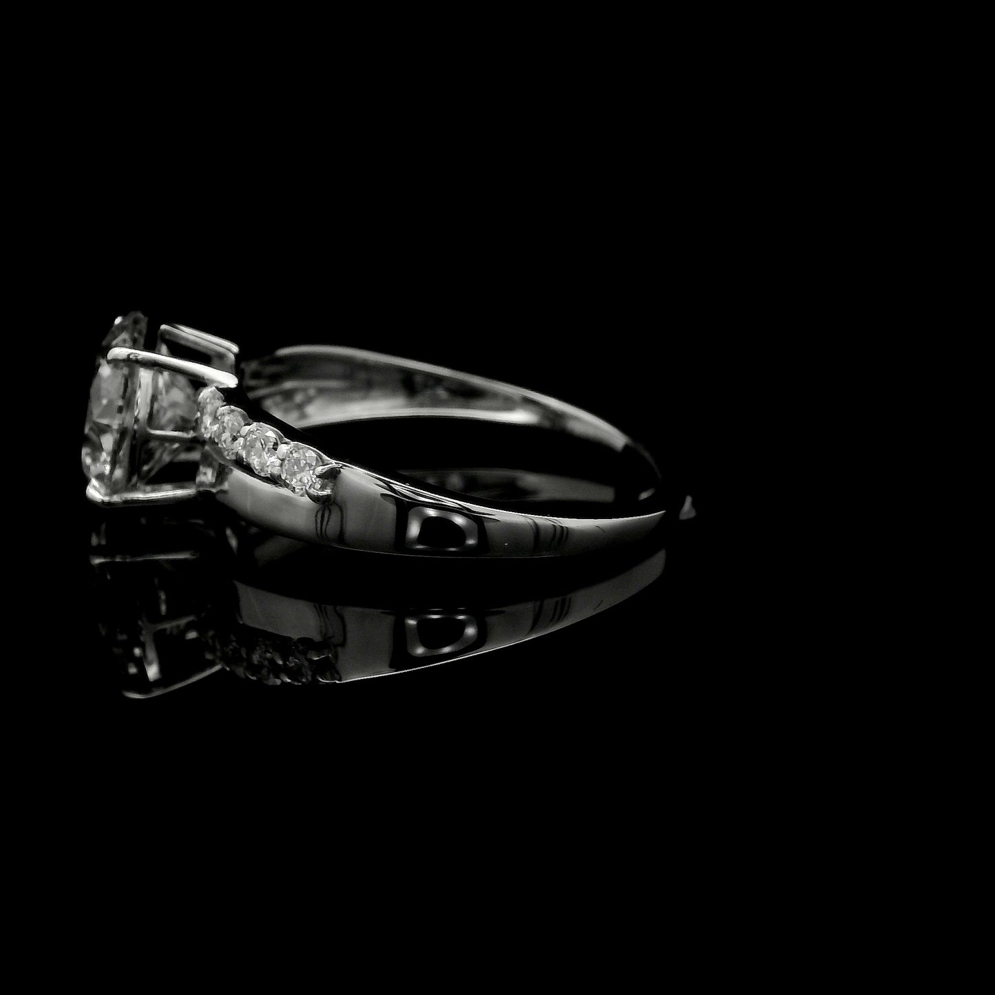 2.25 Carats Lab Grown Diamond 14K Gold Ring
