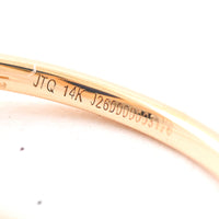 6.11 Ct Heart Cabochon Natural Sapphire 14K Gold Ring
