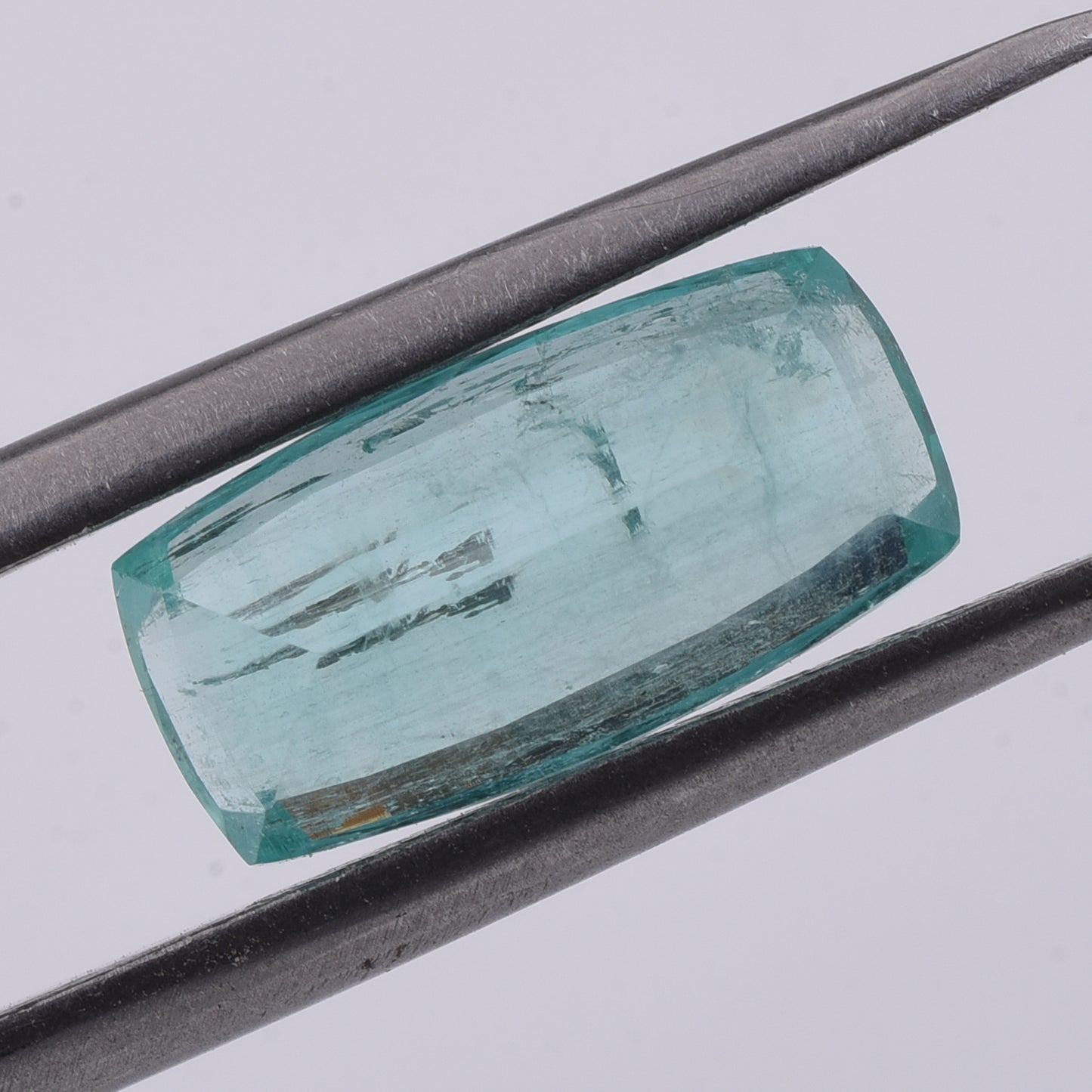 2.86 Natural Beryl Emerald Rectangular Cushion Mixed Cut Gemstone