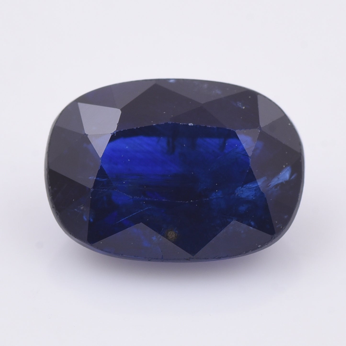 1.77 Natural Corundum Sapphire Rectangular Cushion Mixed Cut Gemstone