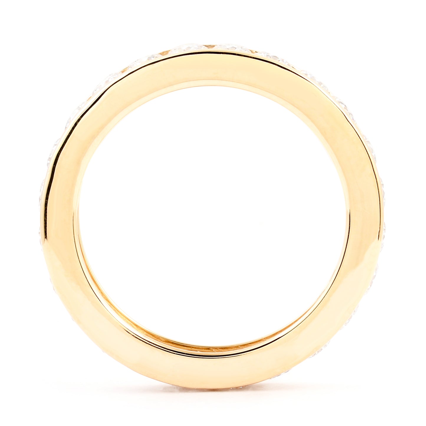 2.69 Carat Moissanite 14K Gold Ring