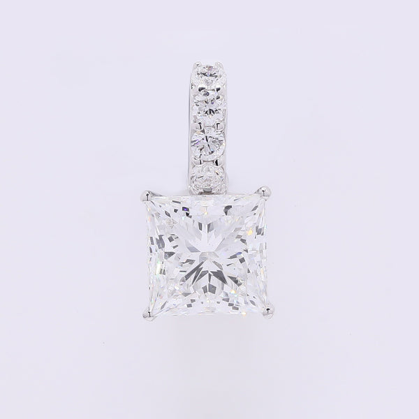 2.01 Carats Lab Grown Diamond 14K Gold Pendant