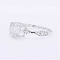 2.56 Carats Lab Grown Diamond 14K Gold Ring