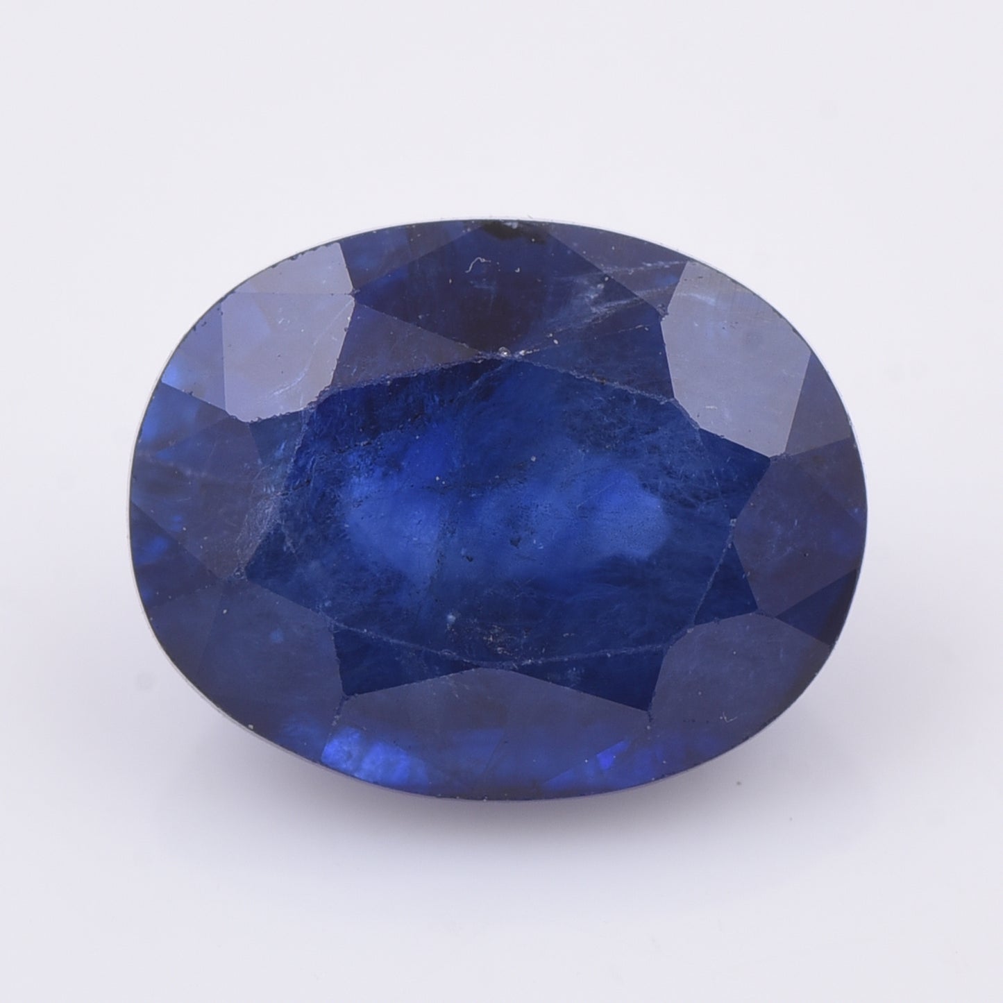 1.85 Natural Corundum Sapphire Oval Mixed Cut Gemstone