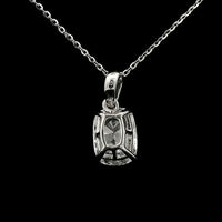 2.03 Carats Lab Grown Diamond 14K Gold Pendant