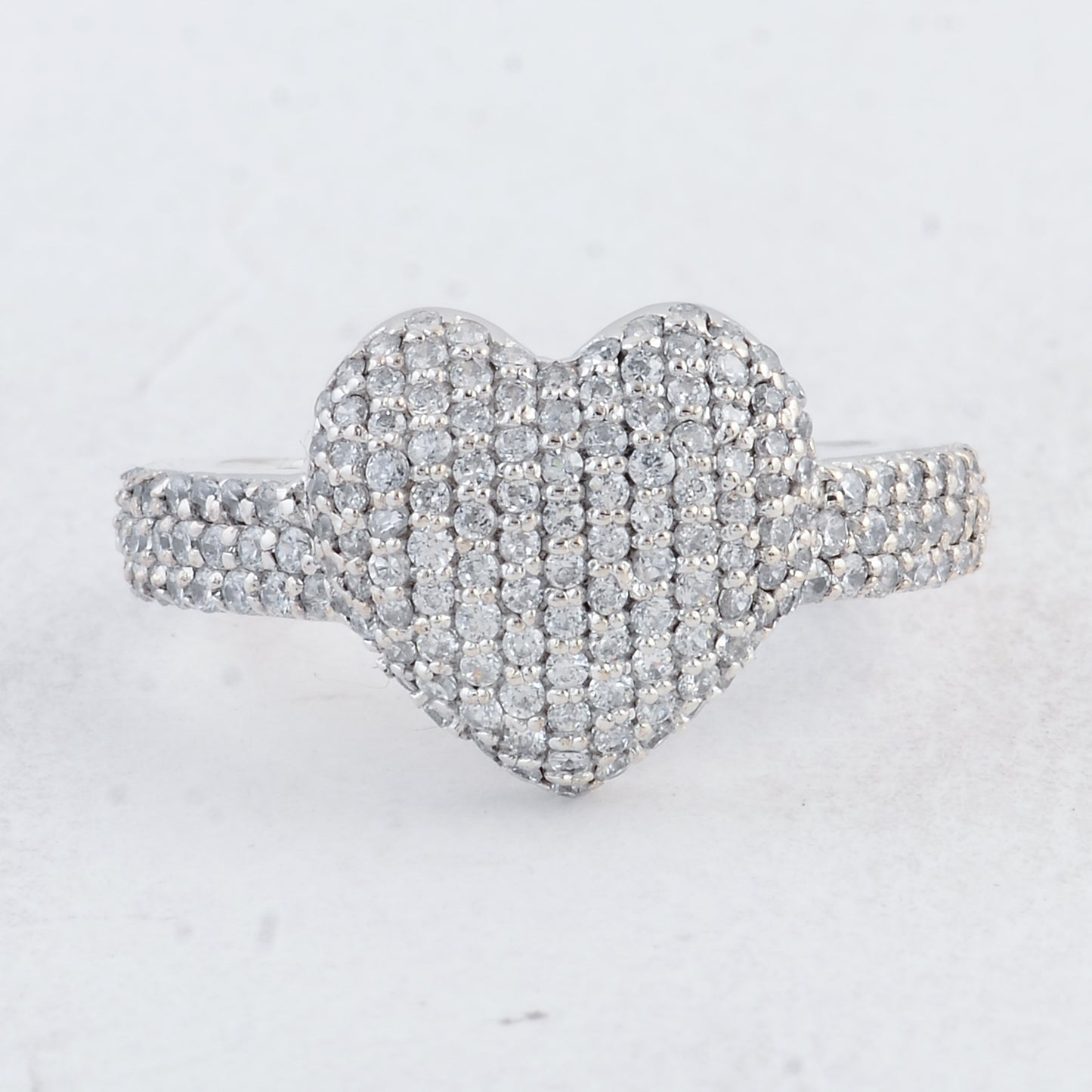 2.16 Ct Round Cubic Zirconia 925 Sterling Silver Ring