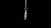 1.83 Ct Pear Tourmaline 14K Gold Pendant