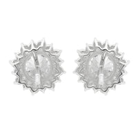 4.34 Carats Lab Grown Diamond 14K Gold Earrings
