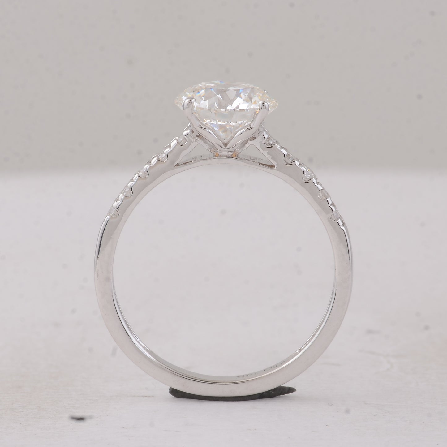 2.31 Carats Lab Grown Diamond 14K Gold Ring