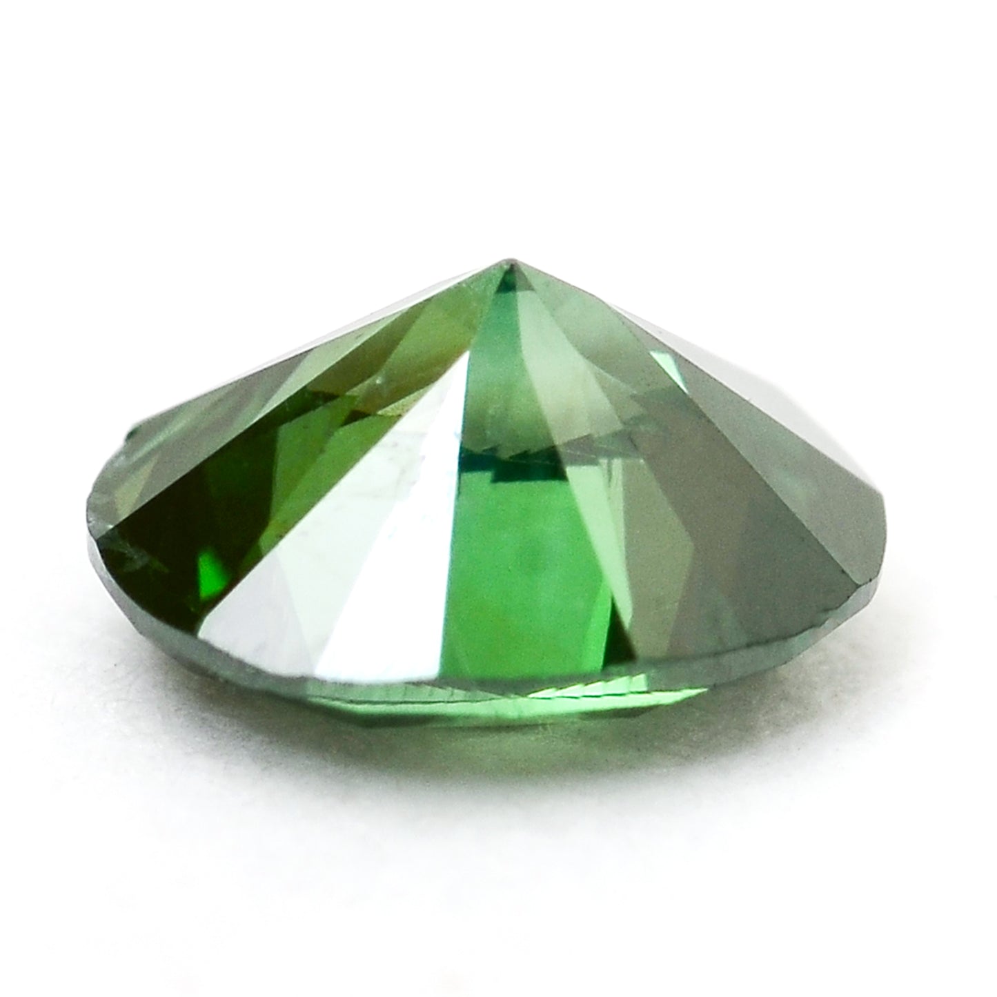 0.26 Green Diamond Oval Loose Diamond