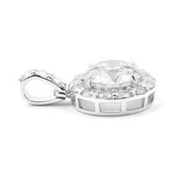 2.54 Carats Lab Grown Diamond 14K Gold Pendant
