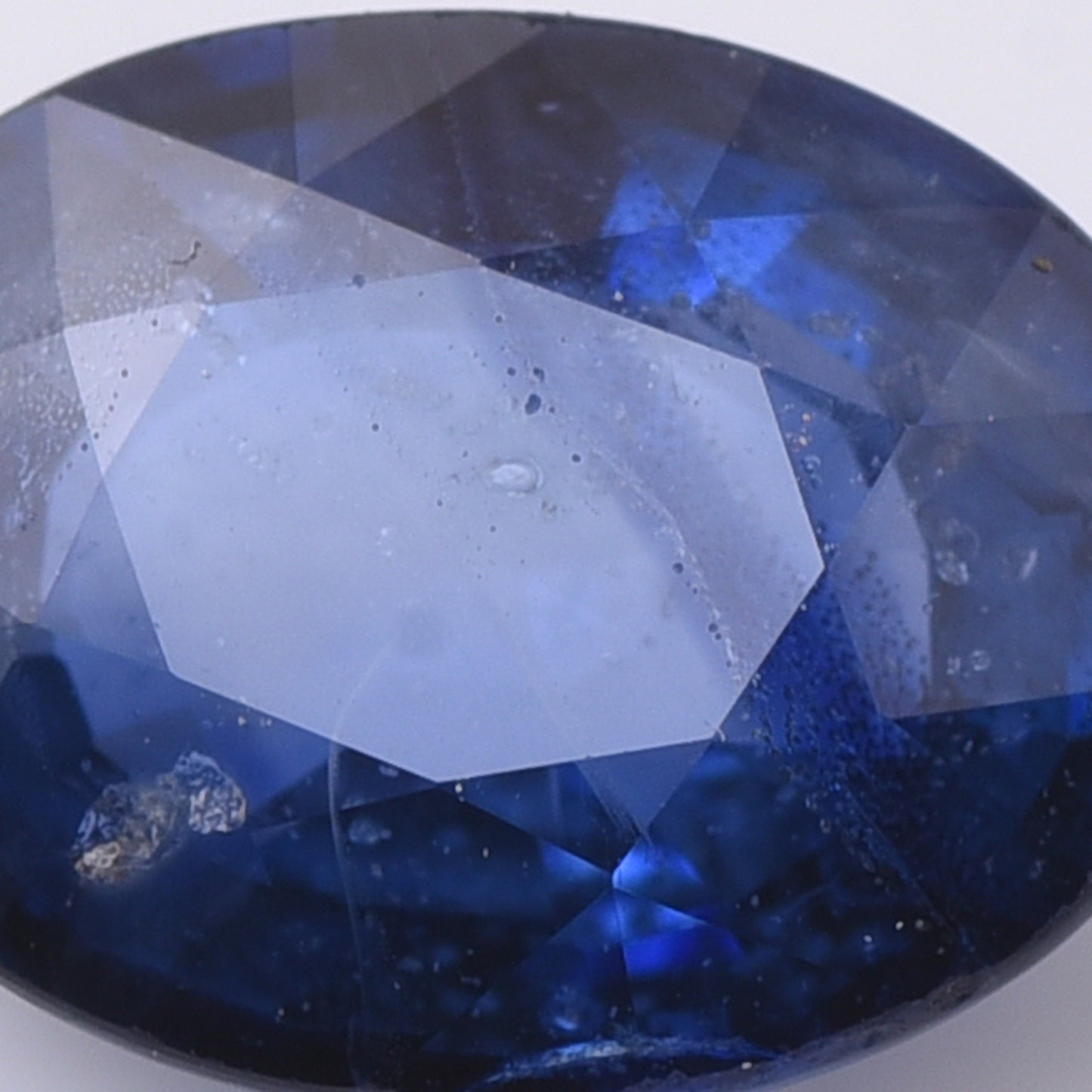 2.17 Natural Corundum Sapphire Oval Mixed Cut Gemstone