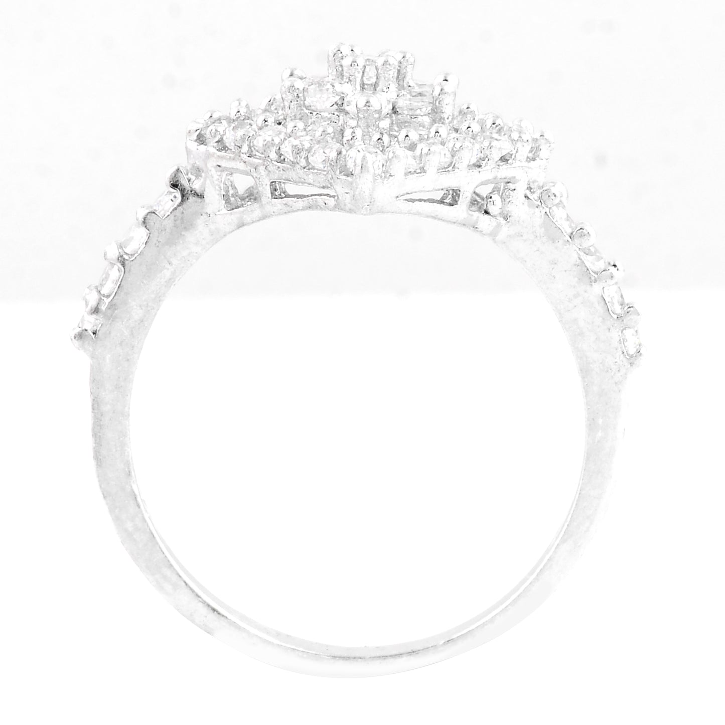 2.41 Ct Cubic Zirconia 925 Sterling Silver Ring