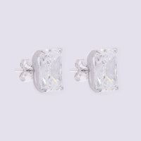 3.74 Carats Lab Grown Diamond 14K Gold Earrings