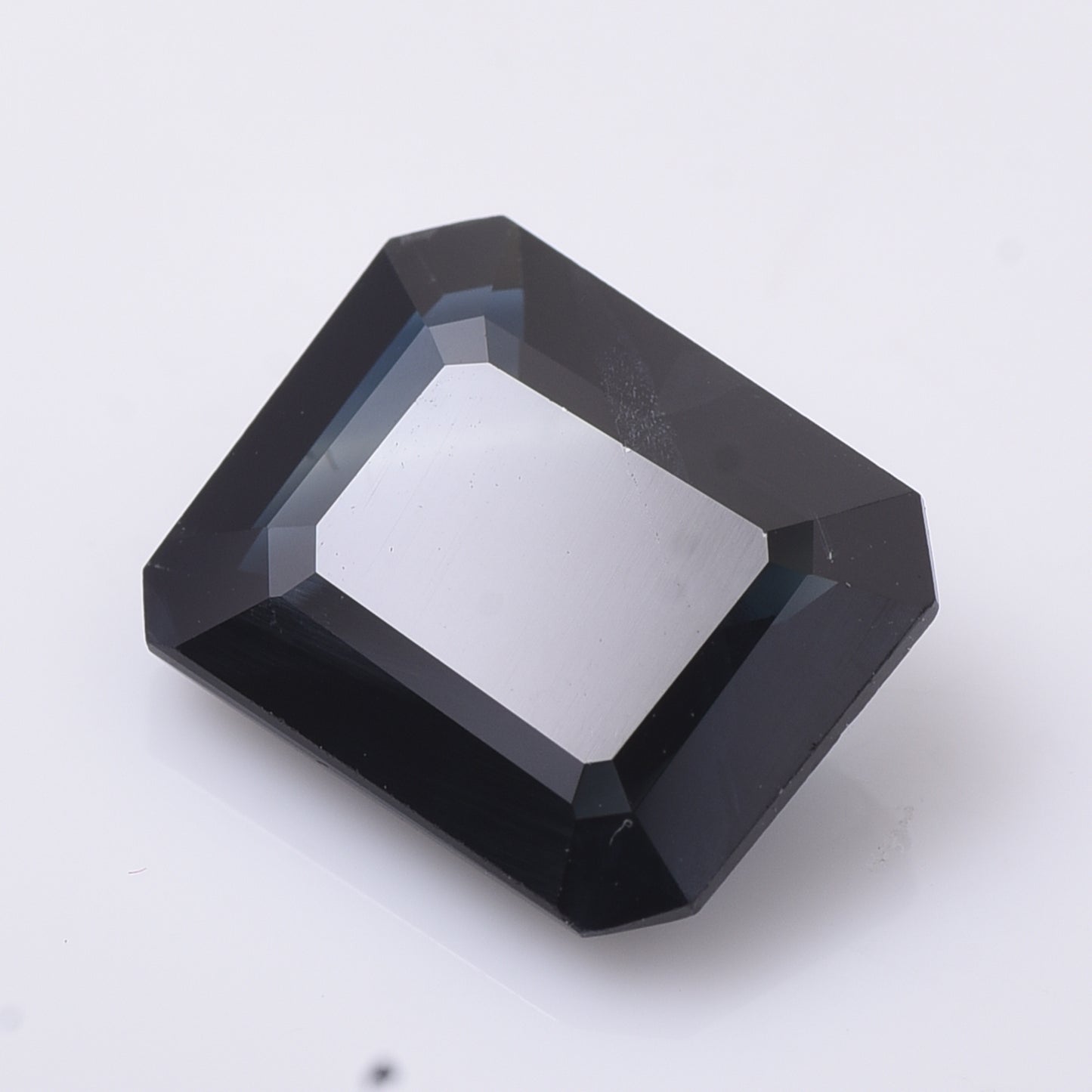 4.22 Natural Corundum Sapphire Emerald Cut Gemstone