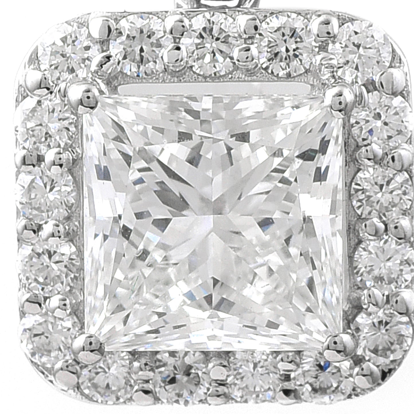 2.44 Carats Lab Grown Diamond 14K Gold Pendant