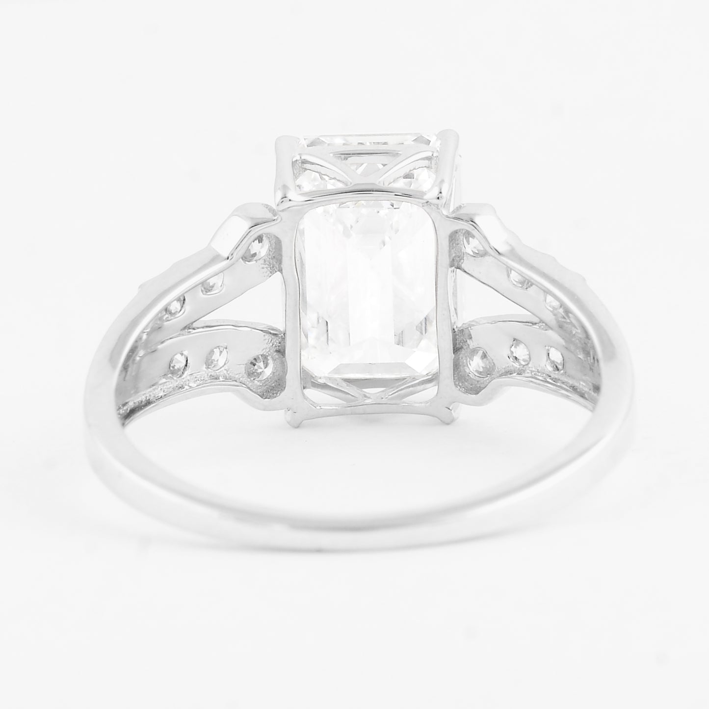 3.46 Carats Lab Grown Diamond 14K Gold Ring