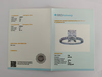 2.83 Carats Lab Grown Diamond 14K Gold Ring