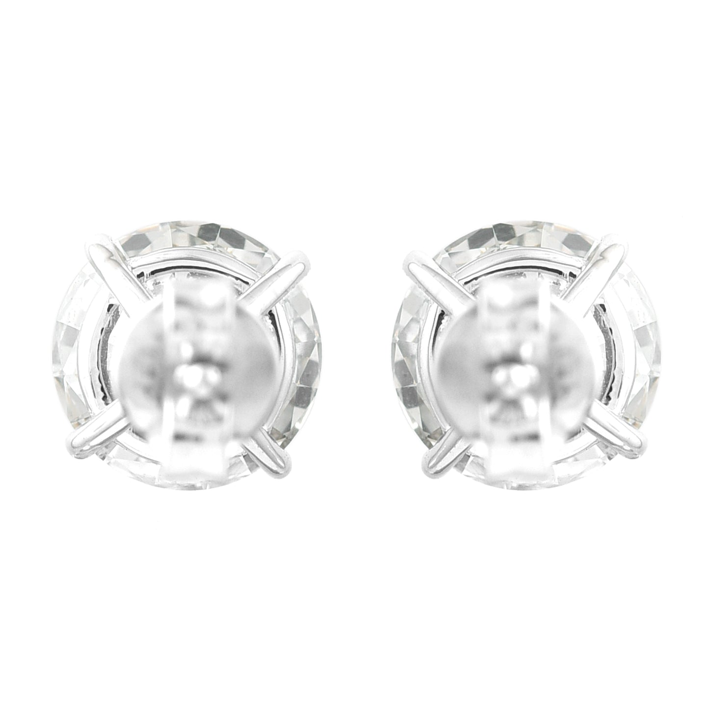 3.18 Carats Lab Grown Diamond 14K Gold Earrings