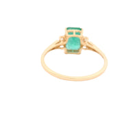 1.68 Ct Octagon Emerald 14K Gold Ring