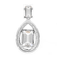 3.52 Carats Lab Grown Diamond 14K Gold Pendant