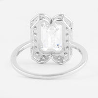 3.46 Carats Lab Grown Diamond 14K Gold Ring